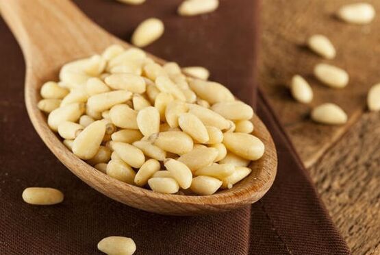 Cedar nuts from parasite