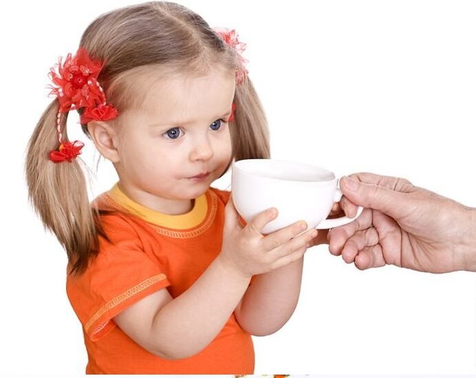 Treatment of children from parasites