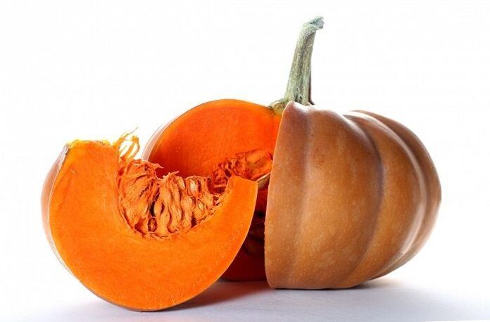 pumpkin against earthworms